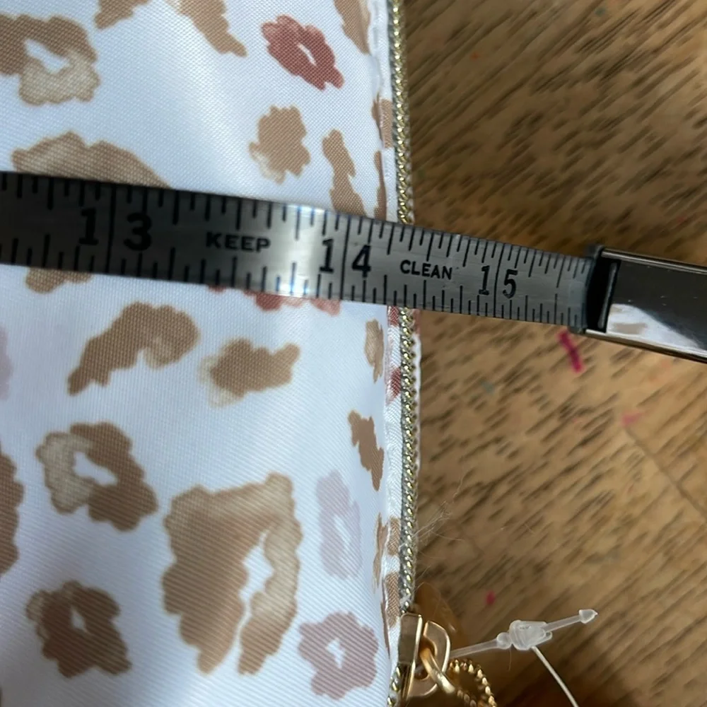 Sonia Kashuk Leopard Print and GoldCosmetic Bag Set new - Picture 5 of 8